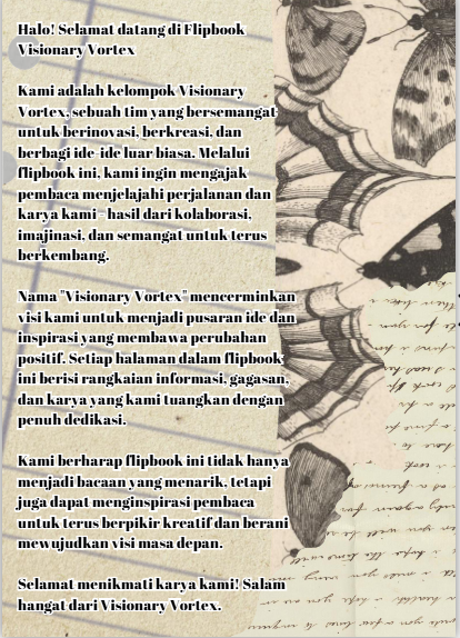 Majalah Digital Kelompok Visionary Vortex Kelas IX B